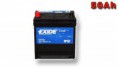 Autobaterie EXIDE Excell 50Ah, 360A, 12V, EB505