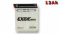 Motobaterie EXIDE BIKE Conventional 12Ah, 12V, YB12AL-A