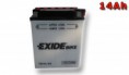 Motobaterie EXIDE BIKE Conventional 14Ah, 12V, YB14L-B2